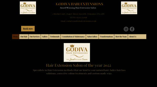 godivahairextensions.co.uk