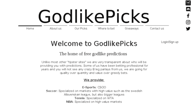 godlikepicks.com