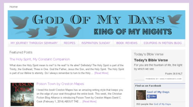 godofmydays.com