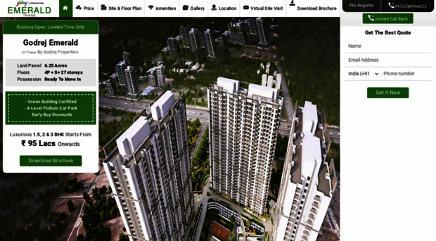 godrejemarald.com