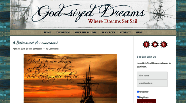 godsizeddreams.com