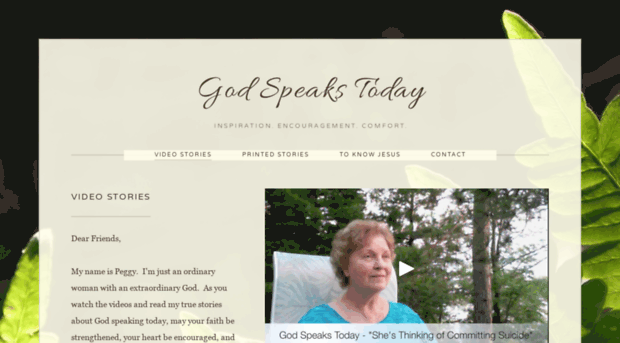 godspeakstoday.org