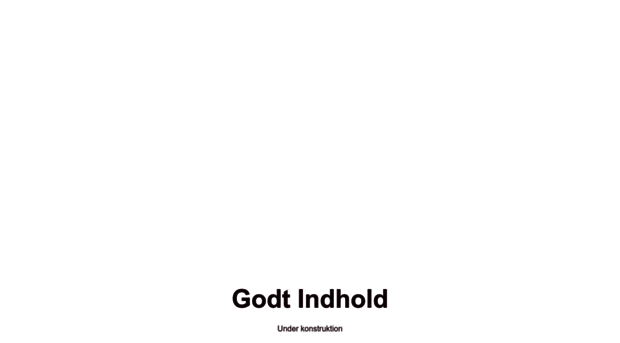 godtindhold.dk