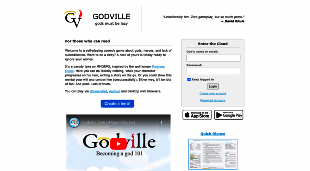 godvillegame.com