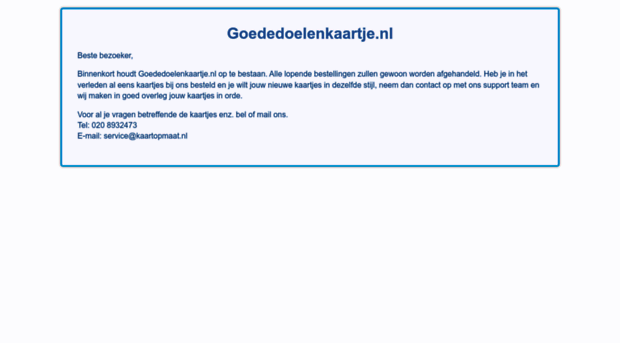 goededoelenkaartje.nl
