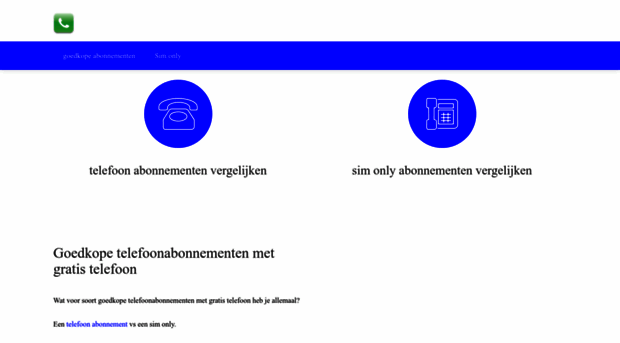 goedkopeabonnementen.org