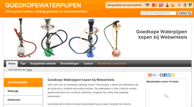 goedkopewaterpijpen.nl