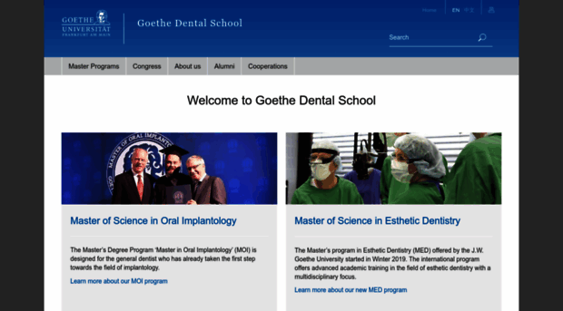 goethe-dental-school.de