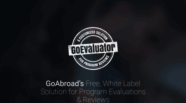 goevaluator.goabroad.com