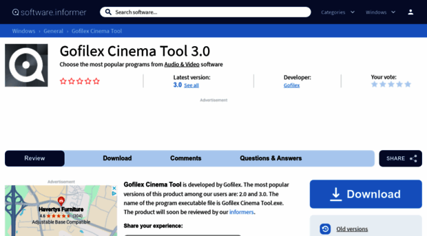 gofilex-cinema-tool.software.informer.com