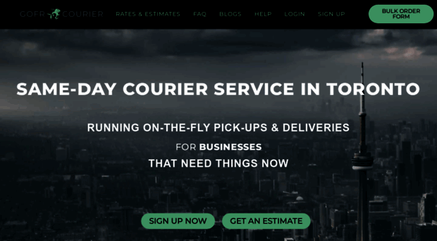 gofrcourier.com