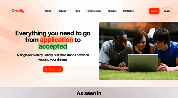 gogradly.com - AI College Admissions, Scholar... - Go Gradly