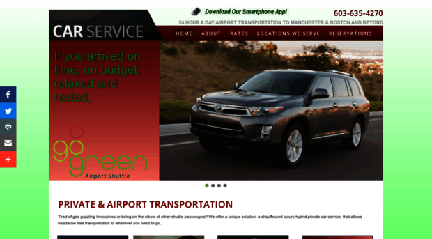 gogreenairportshuttle.com