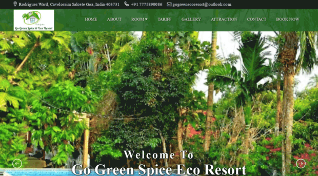 gogreenecoresort.com