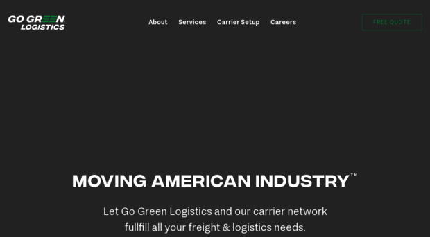 gogreenlogistics.com