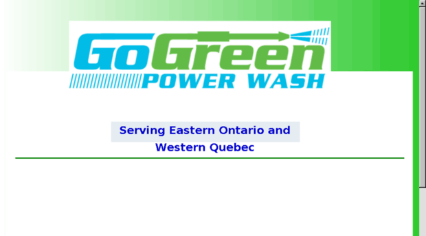 gogreenpowerwash.ca