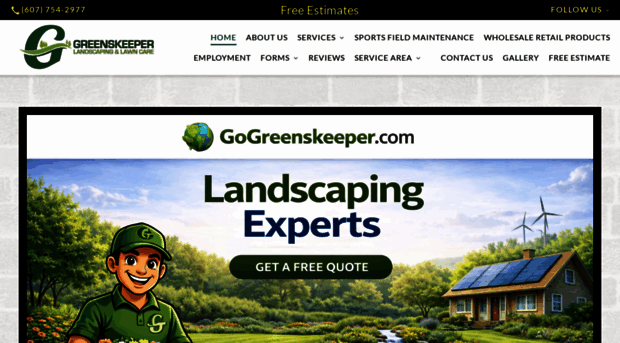 gogreenskeeper.com