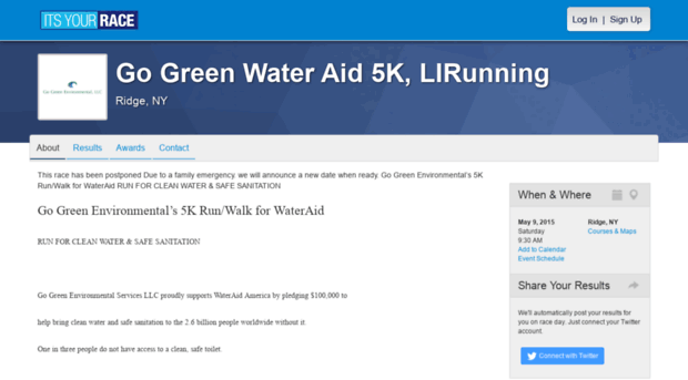 gogreenwateraid5k.itsyourrace.com