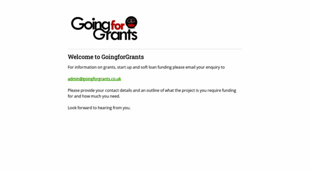 goingforgrants.co.uk