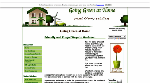 goinggreen-athome.com