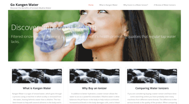 gokangenwater.com