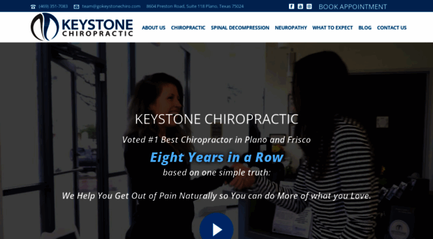 gokeystonechiro.com