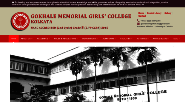 gokhalecollegekolkata.edu.in