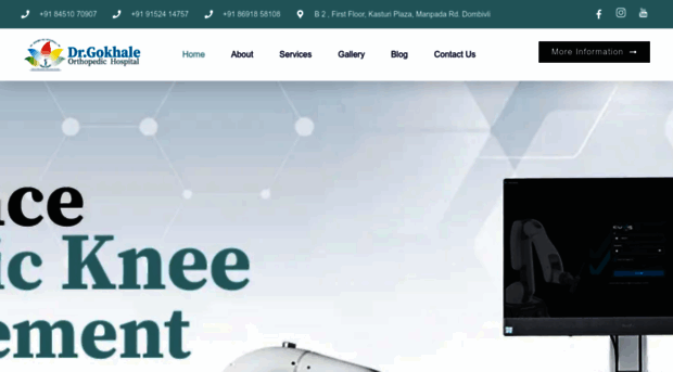 gokhaleorthopaedichospital.com
