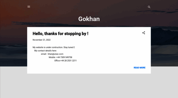 gokhan.co.uk