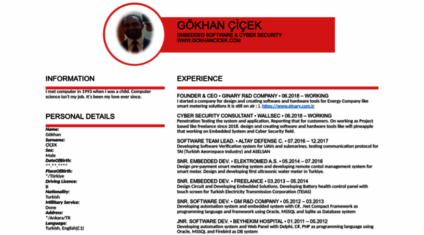 gokhancicek.com