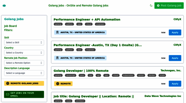 golangjob.xyz