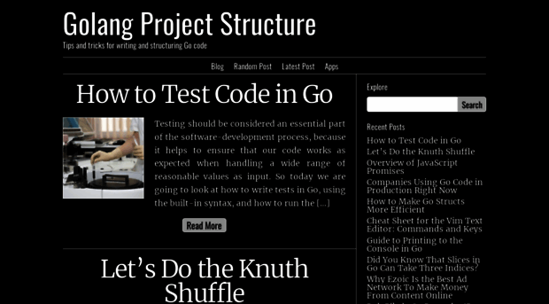 golangprojectstructure.com