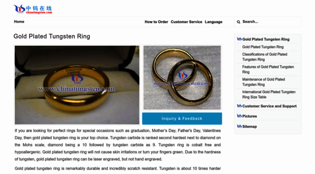 gold-plated-tungsten-ring.com