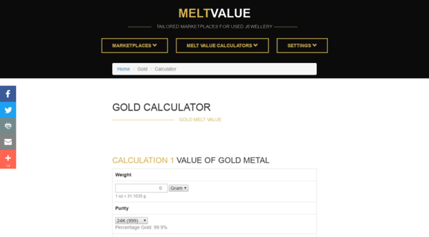 goldcalculator.com