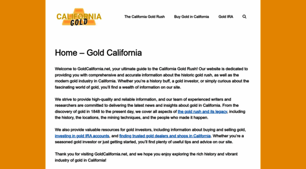 goldcalifornia.net