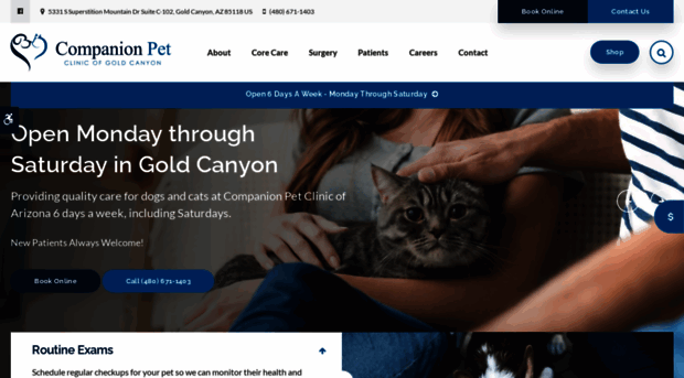 goldcanyonvet.com