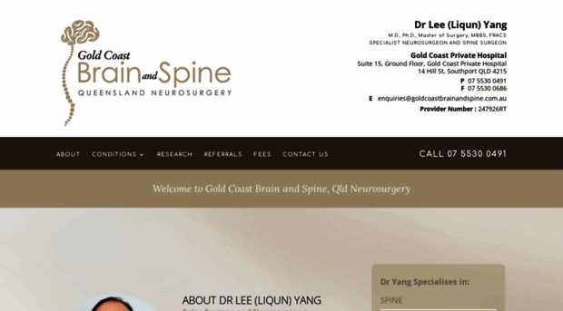 goldcoastbrainandspine.com.au