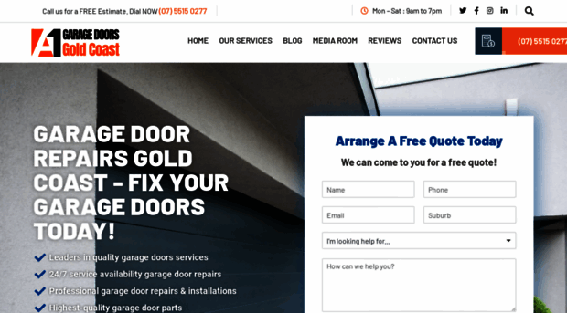 goldcoastgaragedoorrepair.com.au