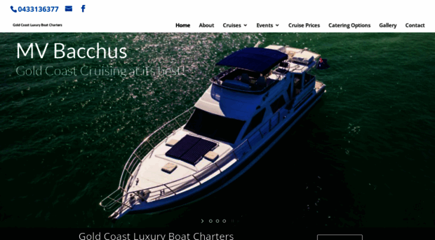 goldcoastluxuryboatcharters.com