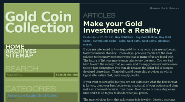 goldcoincollection.org