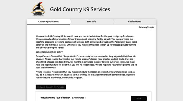 goldcountryk9services.acuityscheduling.com