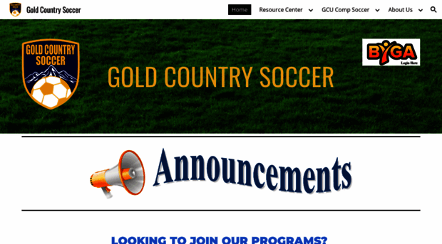 goldcountrysoccer.org