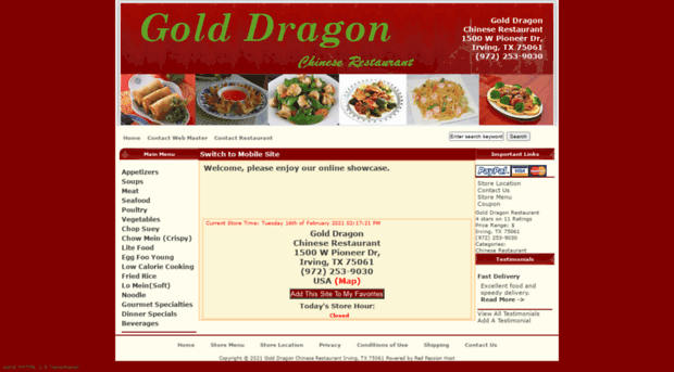 golddragonchinese.com