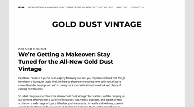 golddustvintage.com