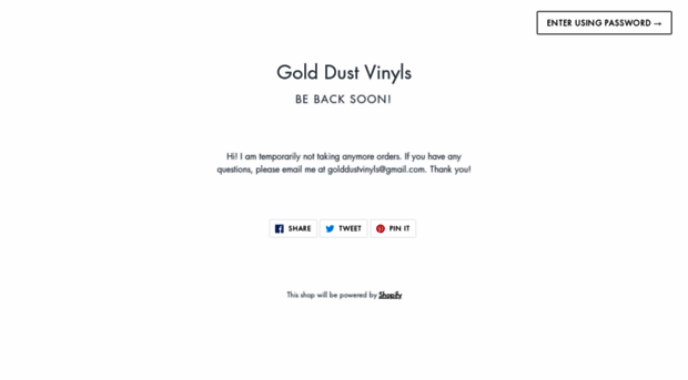 golddustvinyls.com