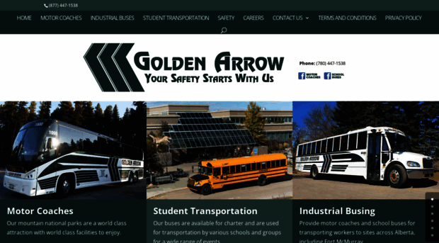 goldenarrowbuses.com