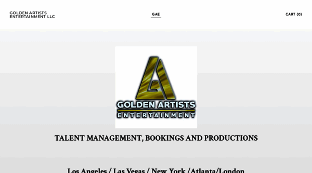 goldenartistsentertainment.com