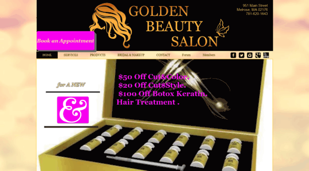 goldenbeautysalon.com