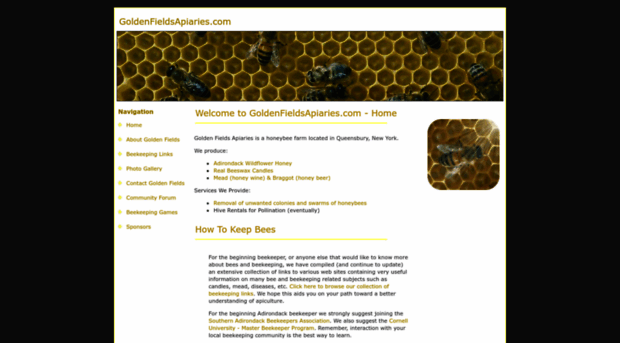 goldenfieldsapiaries.com