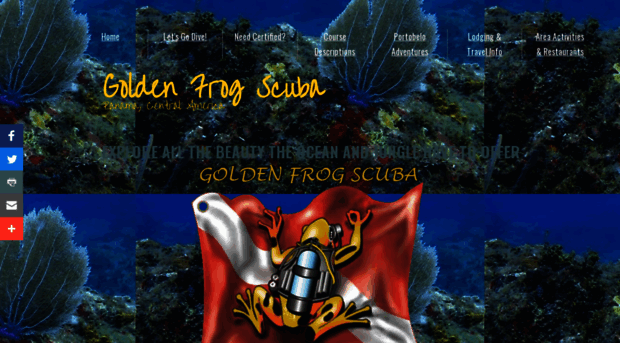 goldenfrogscuba.com